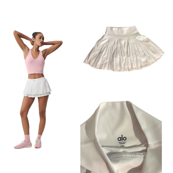 ALO Yoga Dresses & Skirts - Alo Double Or Nothing Tennis Skirt